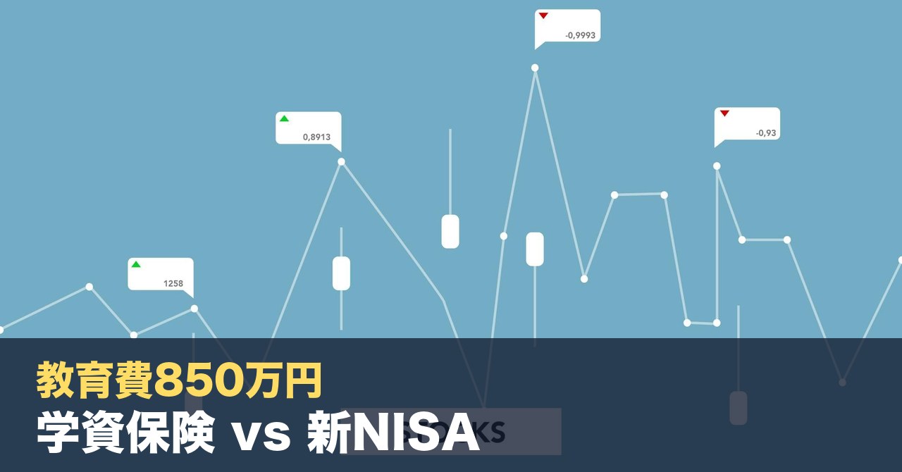 【教育費850万円】学資保険 vs 新NISA、2026年版・3パターン配分シミュレーション【共働き
