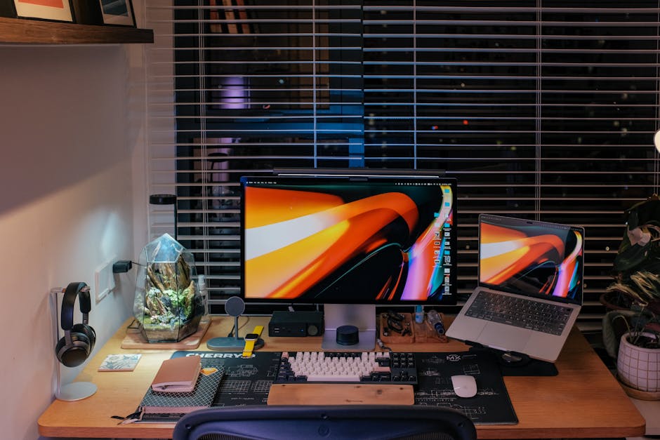 macbook, インテリア・デザイン, エルゴノミックチェアの無料の写真素材